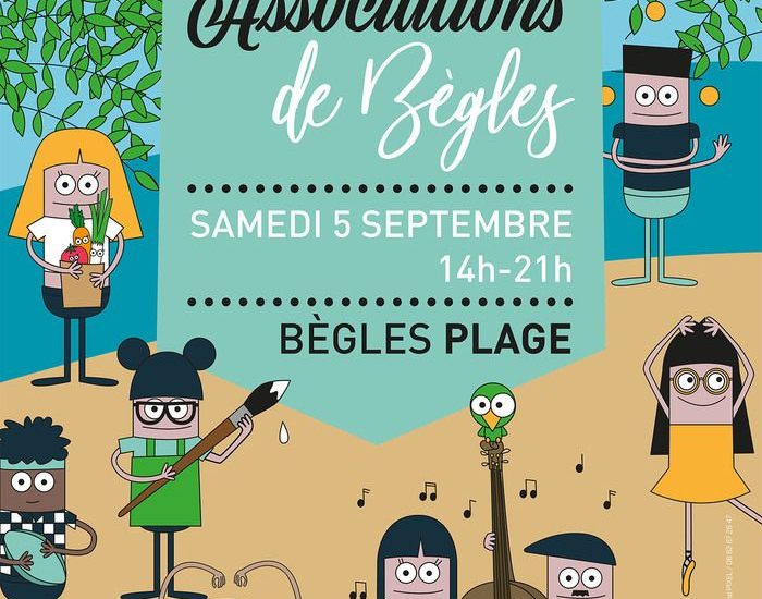 visuel du village des associations de begles